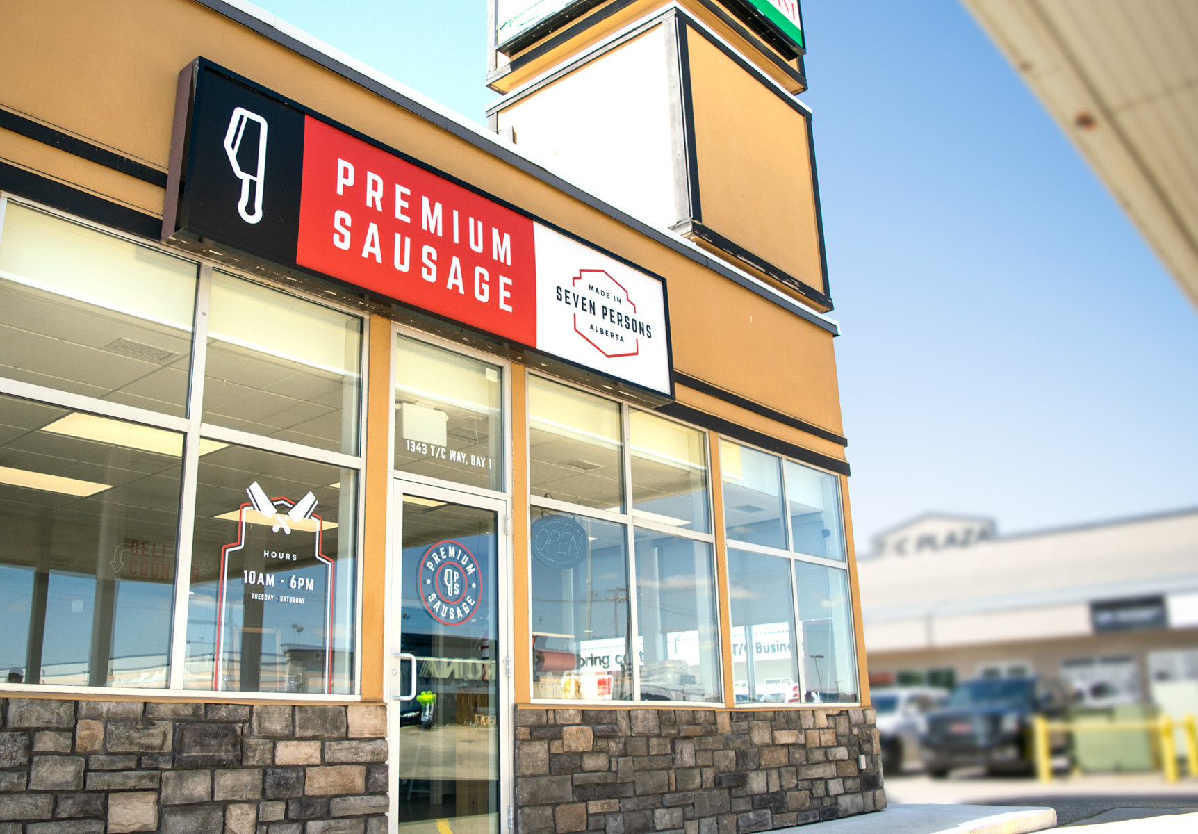 Premium Sausage, Medicine Hat Store Front