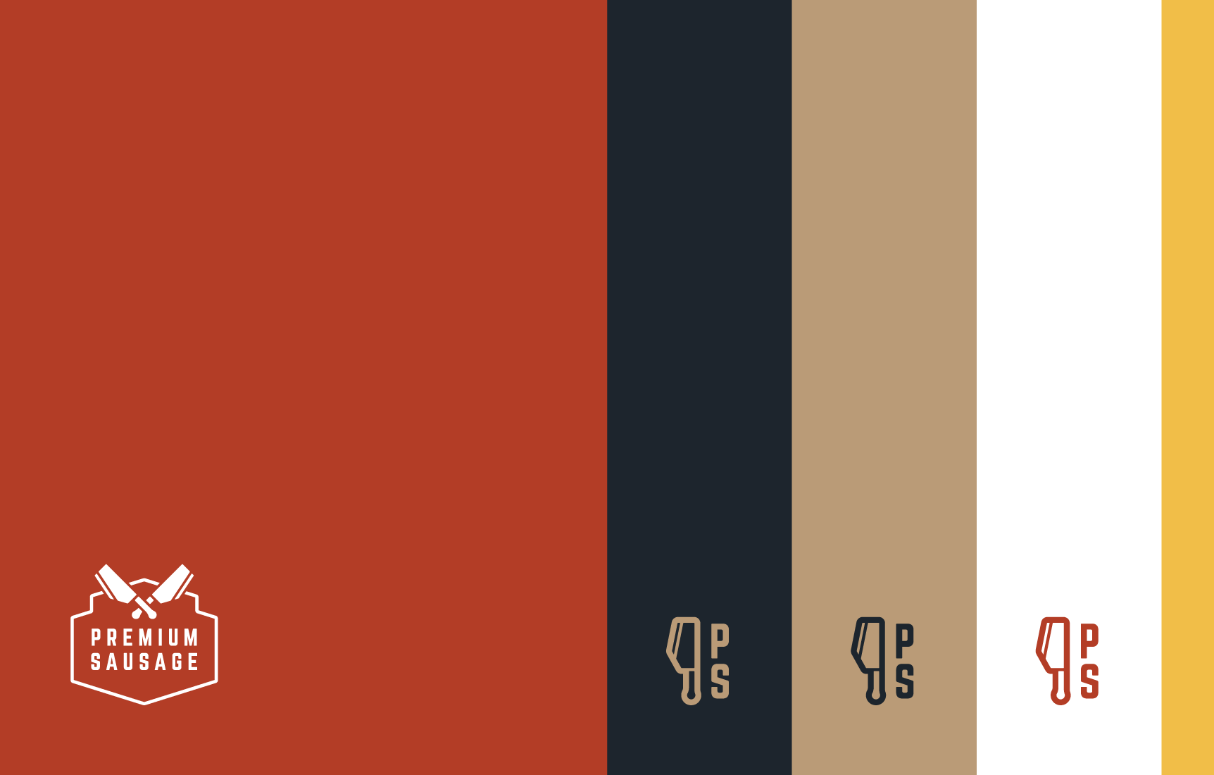 Premium Sausage Color Palette