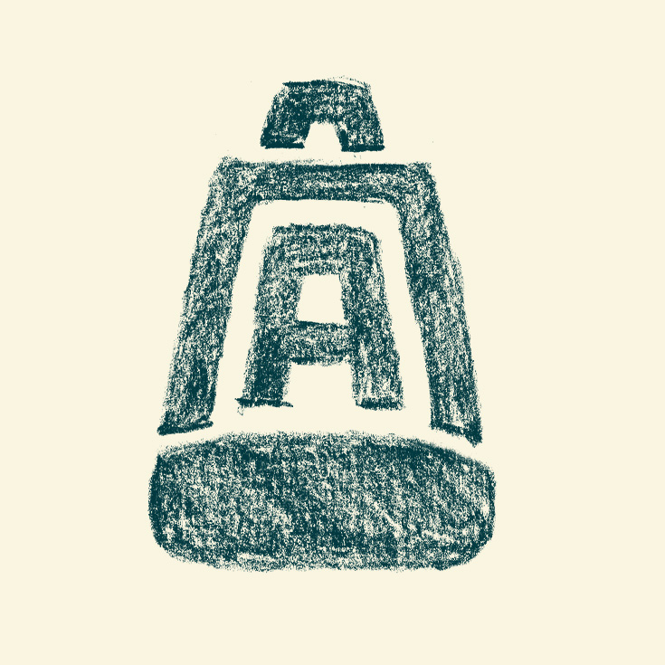 Auggie Beverages Cowbell Icon Sketch