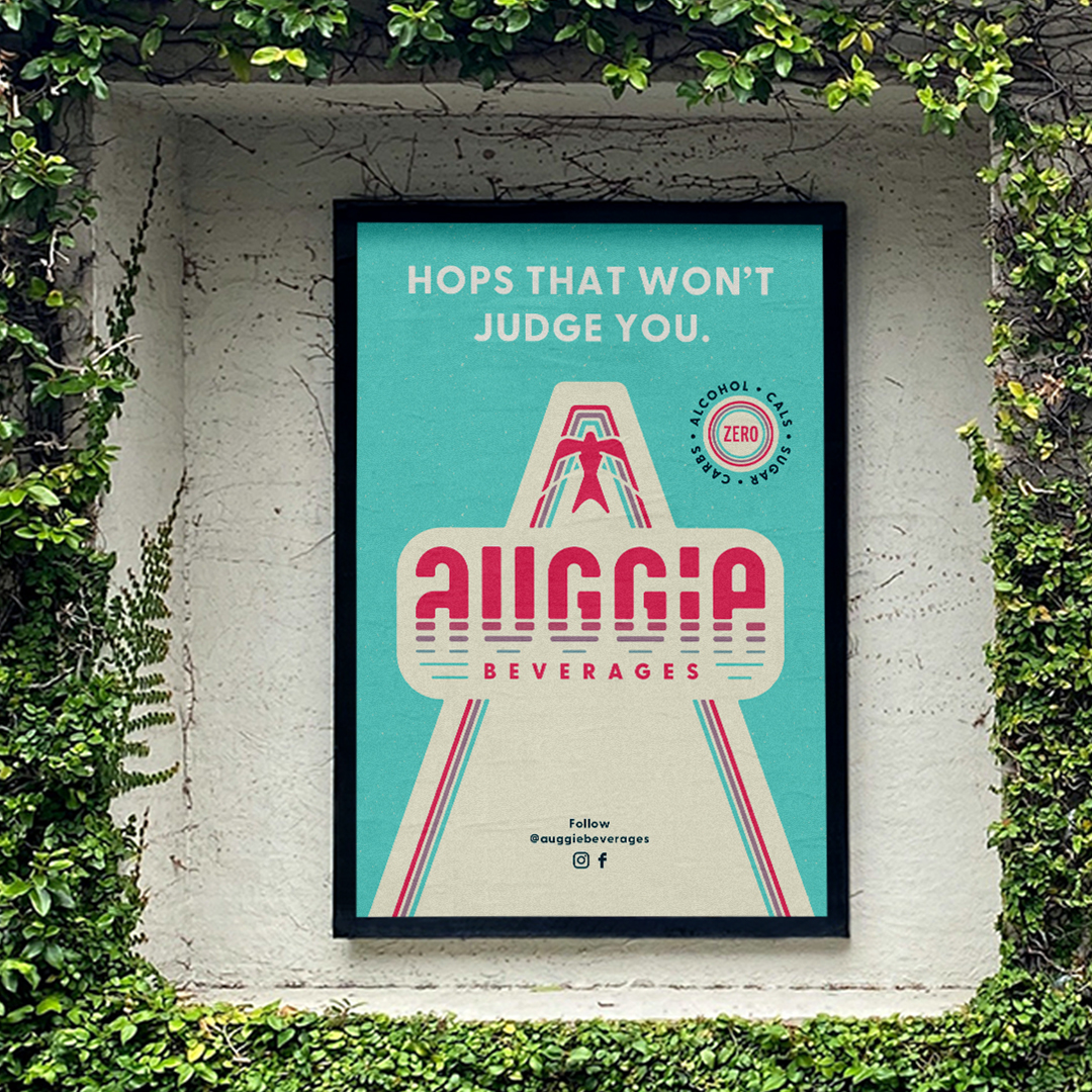 Auggie Beverages Poster