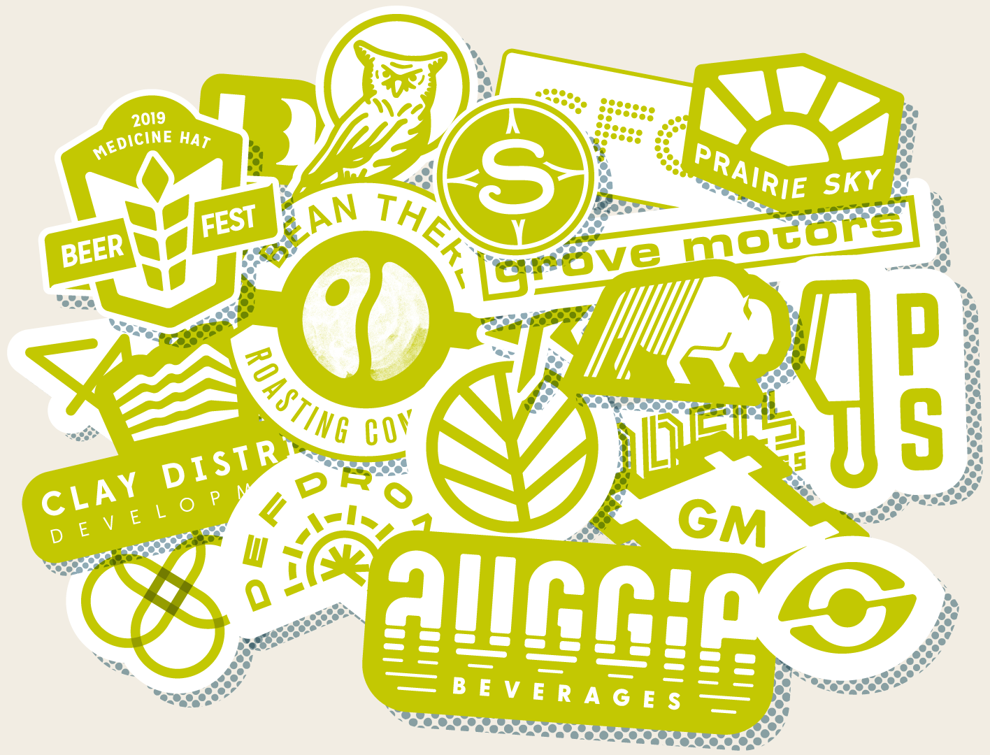 Logos and Icons designed by Middlename Creative Agency